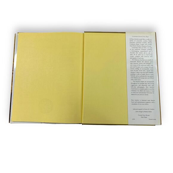 Bon Appetit Christmas: Party Entertaining Cookbook Book Hardcover w/ DJ *FLAWS* - Picture 13 of 16